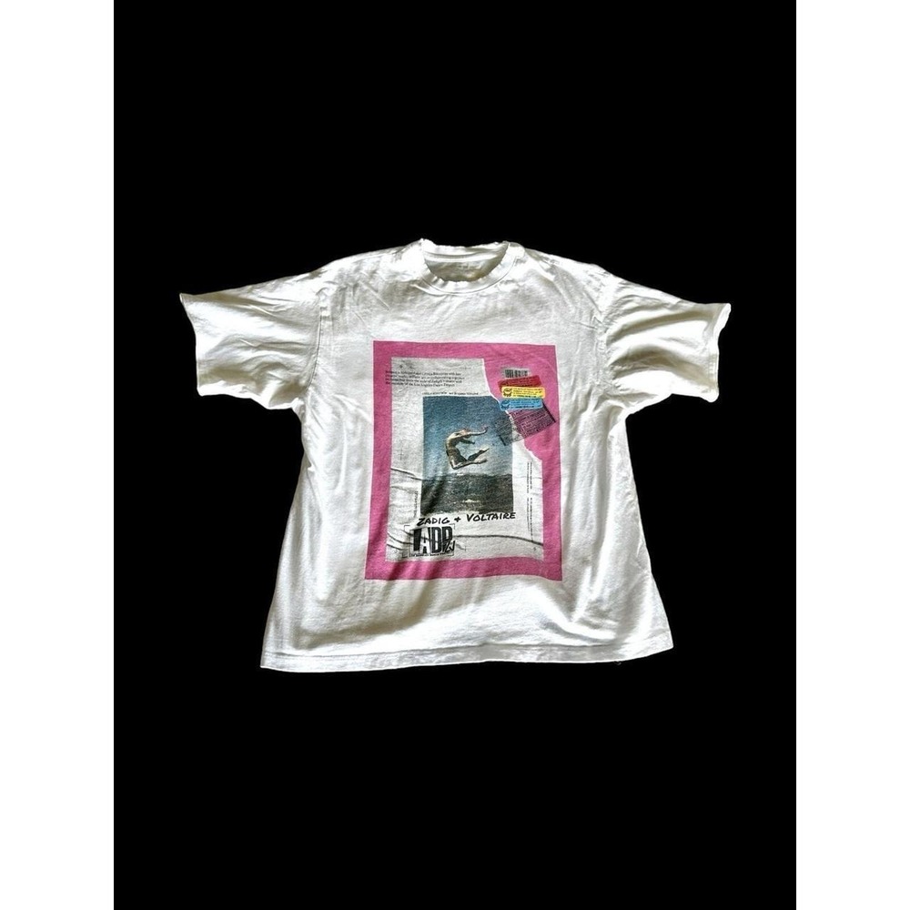 Zadig &Voltaire Special‎ LA Dance Benjamin Millepied Women's Tshirt Sz Med